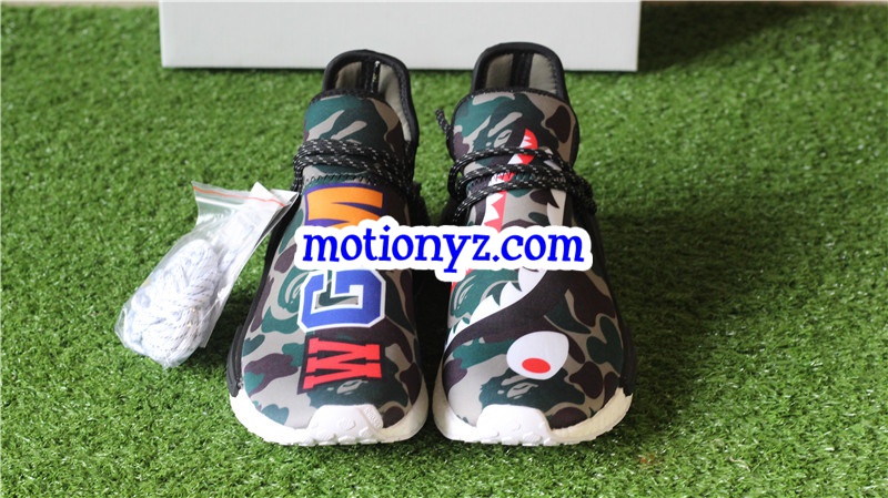 Pharrell Williams NMD Human Race Camo Bape